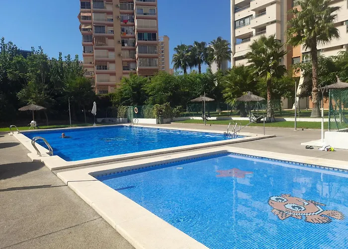 Parque Torre Sol Boutique Apartment 12 Floor , Free Parking, Wi-Fi, Pool,